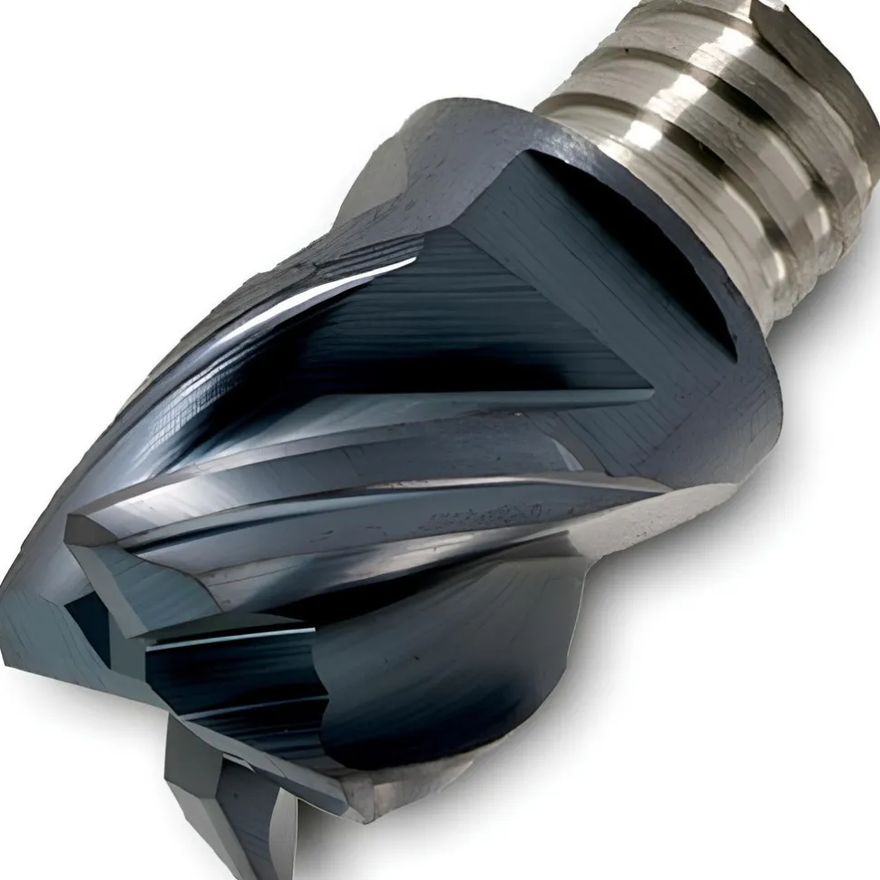 Corner Radius & Corner Chamfer End Mill Heads: Chamfer Width (Decimal Inch): 0.024