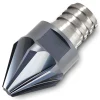 Corner Radius & Corner Chamfer End Mill Heads: Mill Diameter (mm): 20.00; Chamfer Width (mm): 10.00