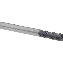 Corner Radius End Mill: 1/4