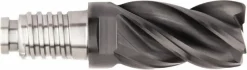 Corner Radius End Mill Head: 1" Dia, 4 Flutes