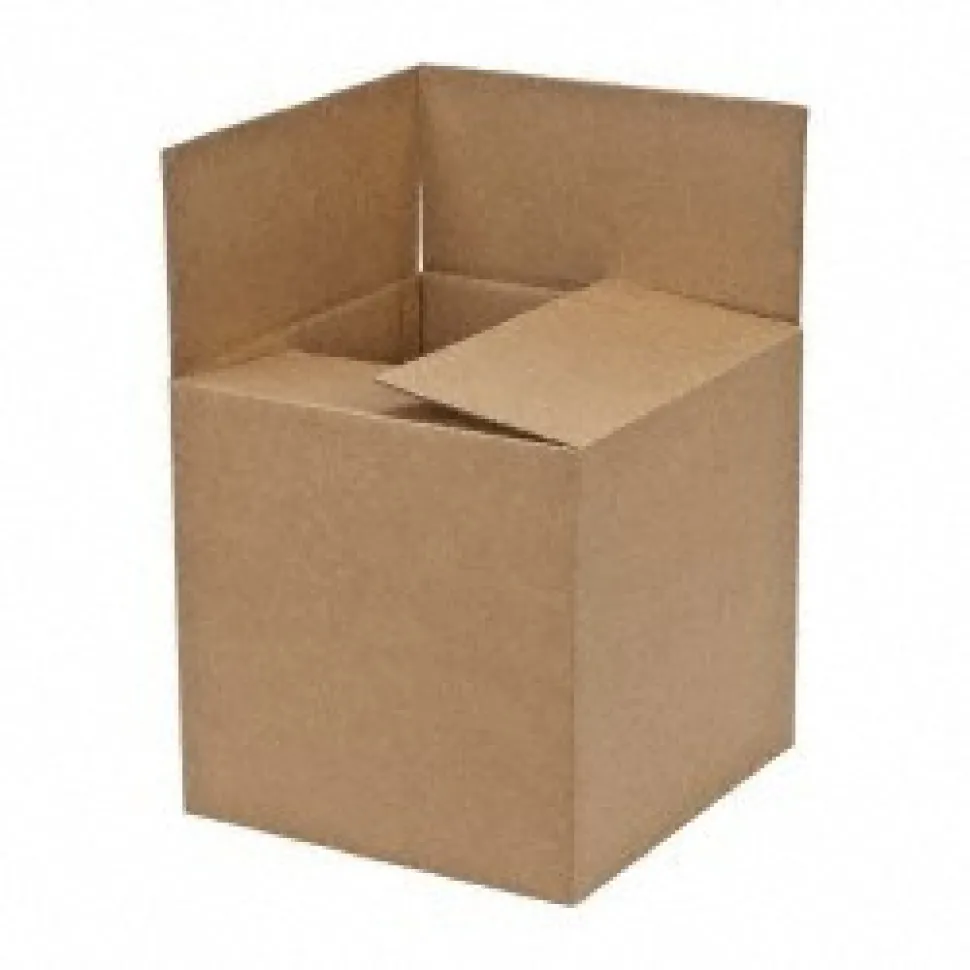 Corrugated Shipping Box: 18" Long, 18" Wide, 18" High