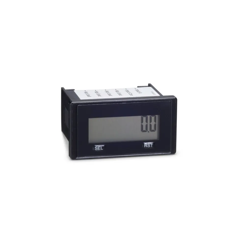 Counters & Totalizers: Counter Type: Hour Meter; Display Type: LCD
