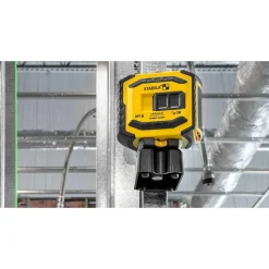 Cross Line & Plumb Points Level: 4 Beams, Class II, Green Beam