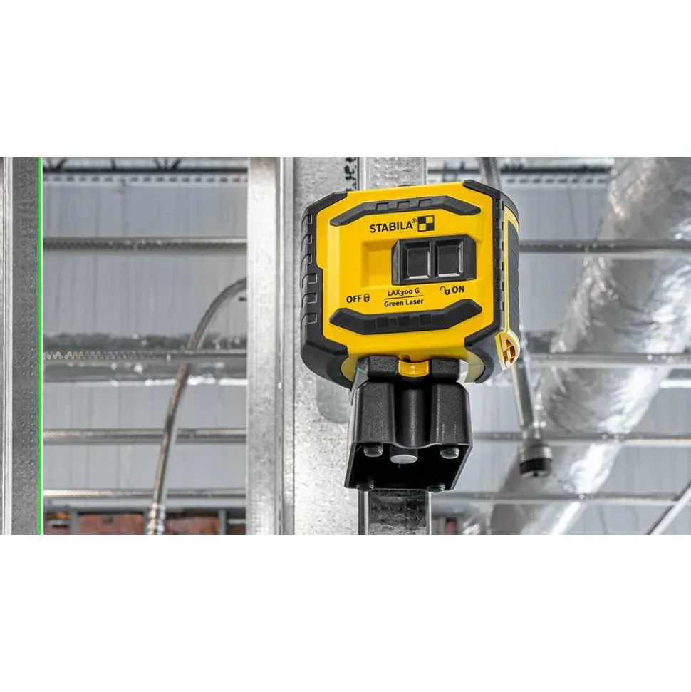 Cross Line & Plumb Points Level: 4 Beams, Class II, Green Beam