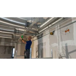 Cross Line & Plumb Points Level: 4 Beams, Class II, Green Beam
