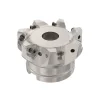 2-1/2" Cut Dia, 3/4" Arbor Hole Dia, 0.295" Max Depth, Indexable Square-Shoulder Face Mill