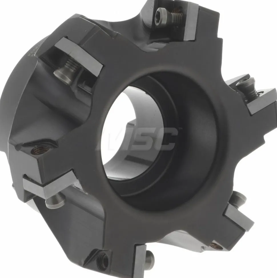 3" Cut Dia, 1" Arbor Hole Dia, 0.361" Max Depth, Indexable Square-Shoulder Face Mill