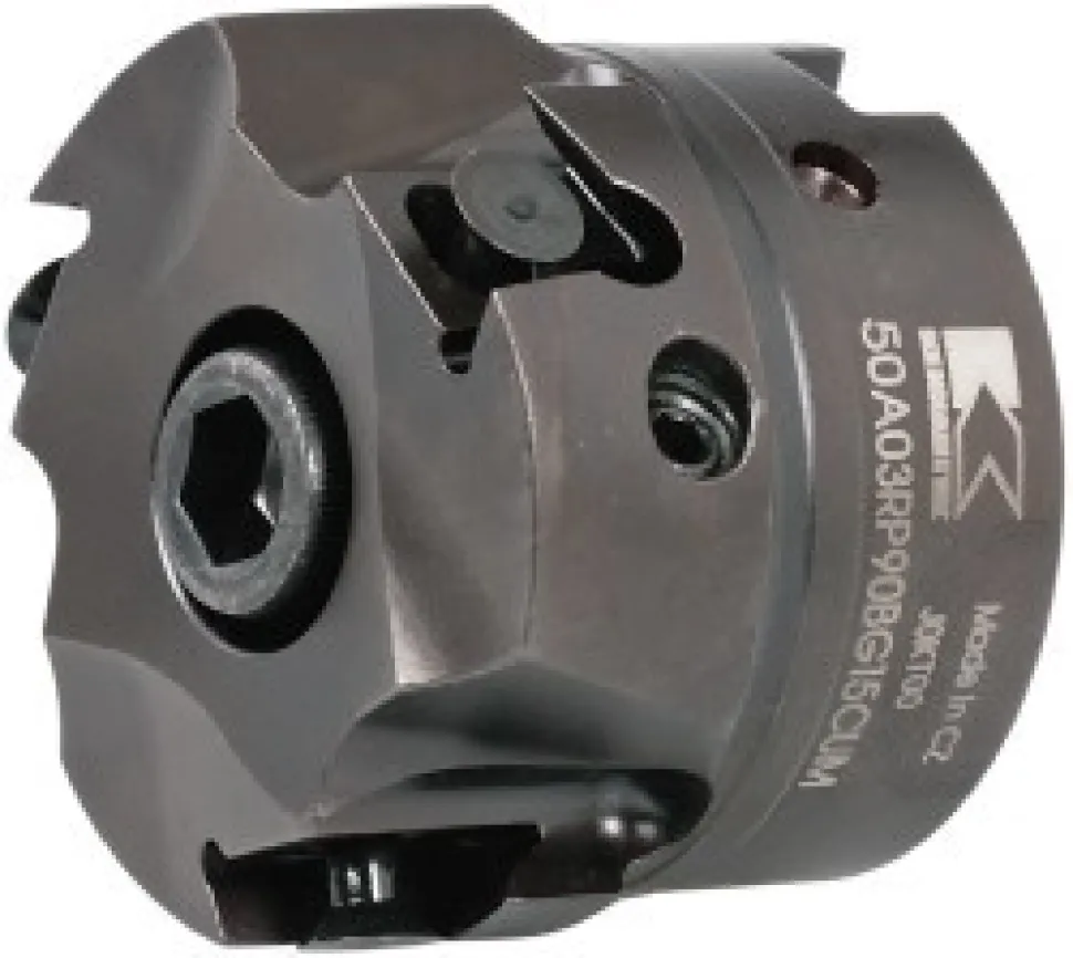 2" Cut Dia, 3/4" Arbor Hole Dia, 0.394" Max Depth, Indexable Square-Shoulder Face Mill