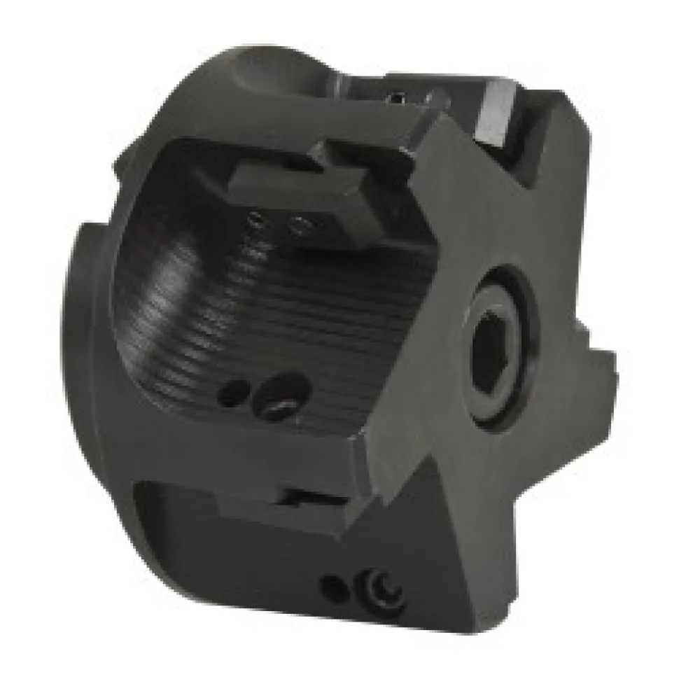3" Cut Dia, 1" Arbor Hole Dia, 2" Max Depth, Indexable Square-Shoulder Face Mill