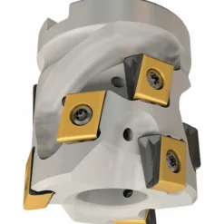1-1/2" Cut Dia, 3/4" Arbor Hole Dia, 1.43" Max Depth, Indexable Square-Shoulder Face Mill