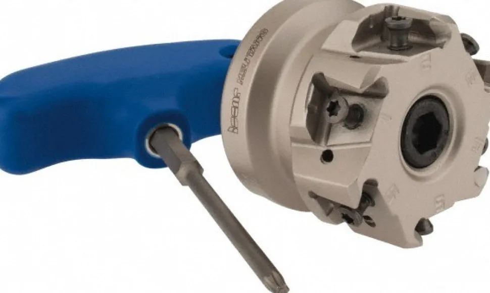 2" Cut Dia, 3/4" Arbor Hole Dia, 0.492" Max Depth, Indexable Square-Shoulder Face Mill