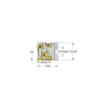 2" Cut Dia, 1" Arbor Hole Dia, 1.87" Max Depth, Indexable Square-Shoulder Face Mill