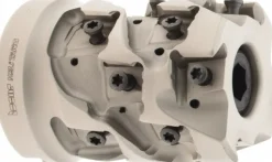 2" Cut Dia, 1" Arbor Hole Dia, 1.87" Max Depth, Indexable Square-Shoulder Face Mill