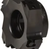 4" Cut Dia, 1-1/4" Arbor Hole Dia, 0.394" Max Depth, Indexable Square-Shoulder Face Mill