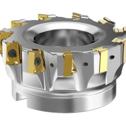 1-1/2" Cut Dia, 1/2" Arbor Hole Dia, 15.5mm Max Depth, Indexable Square-Shoulder Face Mill