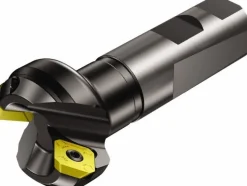 1-1/4" Cut Dia, 1" Arbor Hole Dia, 6.096mm Max Depth, Indexable Square-Shoulder Face Mill
