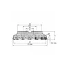 2" Cut Dia, 3/4" Arbor Hole, 4.51mm Max Depth of Cut, 45° Indexable Chamfer & Angle Face Mill