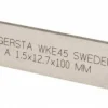 Cutoff Blade: Parallel, 1.5 mm Wide, 12.7 mm High, 100 mm Long
