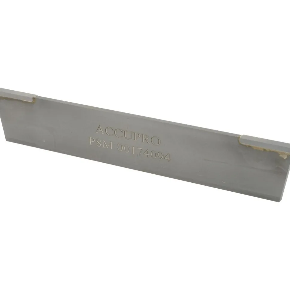 Cutoff Blade: Parallel, 3/16" Wide, 1-1/8" High, 6-1/2" Long