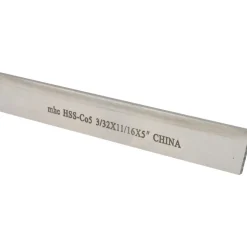 Cutoff Blade: Parallel, 3/32" Wide, 11/16" High, 5" Long