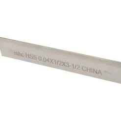 Cutoff Blade: Parallel, 0.04" Wide, 1/2" High, 3-1/2" Long