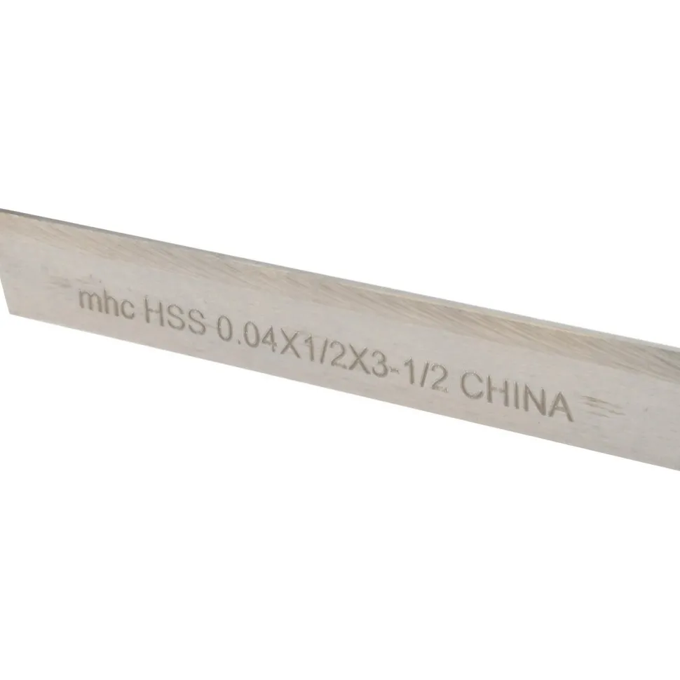 Cutoff Blade: Parallel, 0.04" Wide, 1/2" High, 3-1/2" Long