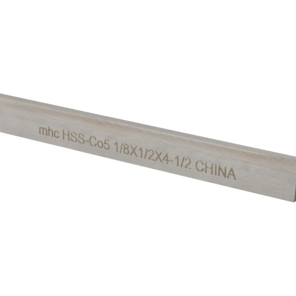 Cutoff Blade: Parallel, 1/8" Wide, 1/2" High, 4-1/2" Long