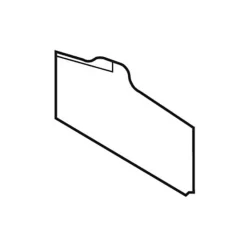 Cutoff Insert: 150.10-3N-16 T25M, Carbide, 0.1220" Cutting Width