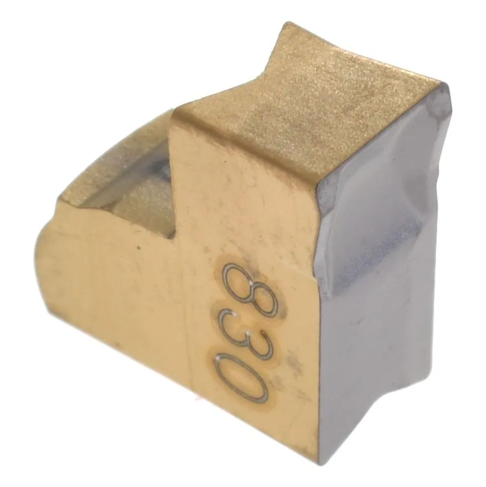 Cutoff Insert: TAG N4C, Carbide, 4.00 mm Cutting Width, 0.1575" Cutting Width
