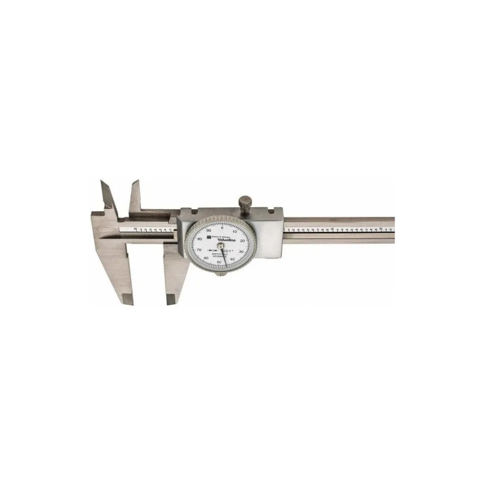 Dial Caliper: 8", 0.001000" Graduation, 0.1000" per Revolution, 0.001" Accuracy