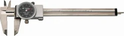 Dial Caliper: 6", 0.001000" Graduation, 0.1000" per Revolution, 0.0008" Accuracy