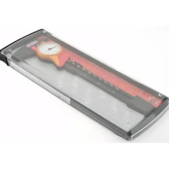 Dial Caliper: 150.00 mm, 0.10 mm Graduation, 10.00 mm per Revolution, Super Polymid Jaws