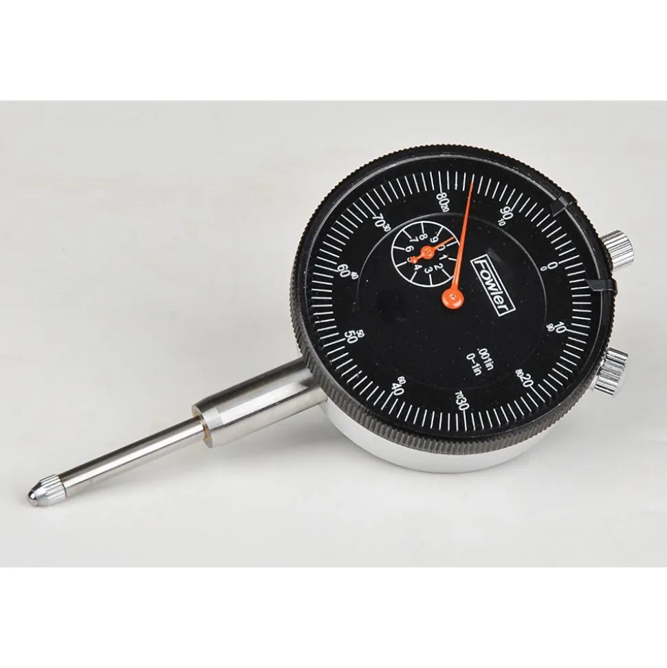 Dial Drop Indicator: 1.0000" Max Measurement, 0-100 (Continuous) & 0-50-0 (Balanced) Dial Reading