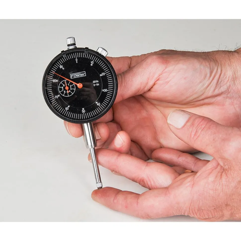 Dial Drop Indicator: 1.0000" Max Measurement, 0-100 (Continuous) & 0-50-0 (Balanced) Dial Reading