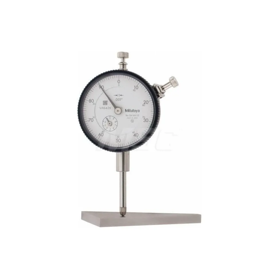 Dial Drop Indicator: 1.0000" Max Measurement, 0-100 Dial Reading, 0.002000" Accuracy
