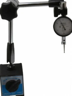 Dial Indicator & Base Kit: 2" Base Length, 2-1/4" Base Height, 2-1/4" Base Width