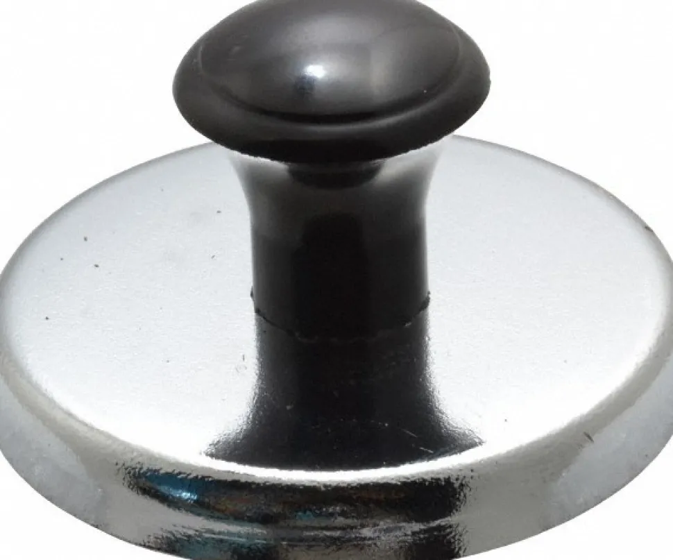 2-1/32" Dia 5/16" Magnet Height, 38 Lb Max Pull Magnetic Print Holder