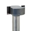 1-1/4" Dia, 1/8" Max Depth, 1/2" Shank Dia, Indexable Spoilboard Surface Insert Cutter