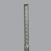 Diamond-Pattern Router Bit: 1/4" Dia, 1/4" Shank Dia, End Mill End