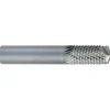 Diamond-Pattern Router Bit: 1/2" Dia, 1" LOC, 1/2" Shank Dia, Drill Point End
