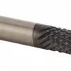 Diamond-Pattern Router Bit: 1/4" Dia, 3/4" LOC, 1/4" Shank Dia, Burr End