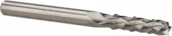 Diamond-Pattern Router Bit: 1/8" Dia, 1/2" LOC, 1/8" Shank Dia, Burr End