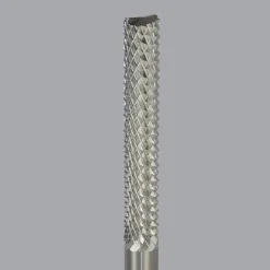 Diamond-Pattern Router Bit: 1/2" Dia, 1/2" Shank Dia, End Mill End