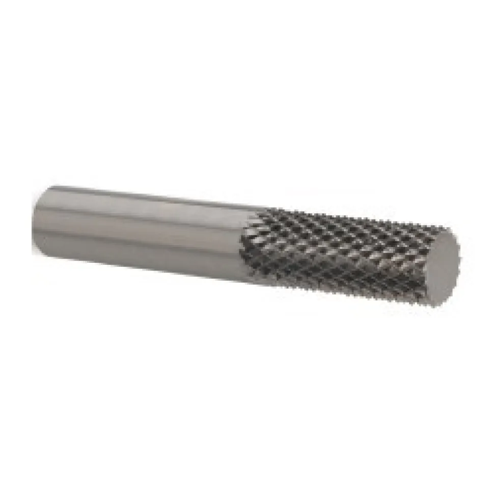 Diamond-Pattern Router Bit: 1/2" Dia, 1" LOC, 1/2" Shank Dia, Plain (No) End