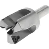 1-1/4" Dia, 1/2" Shank Dia, 3 Insert Indexable Counterbore
