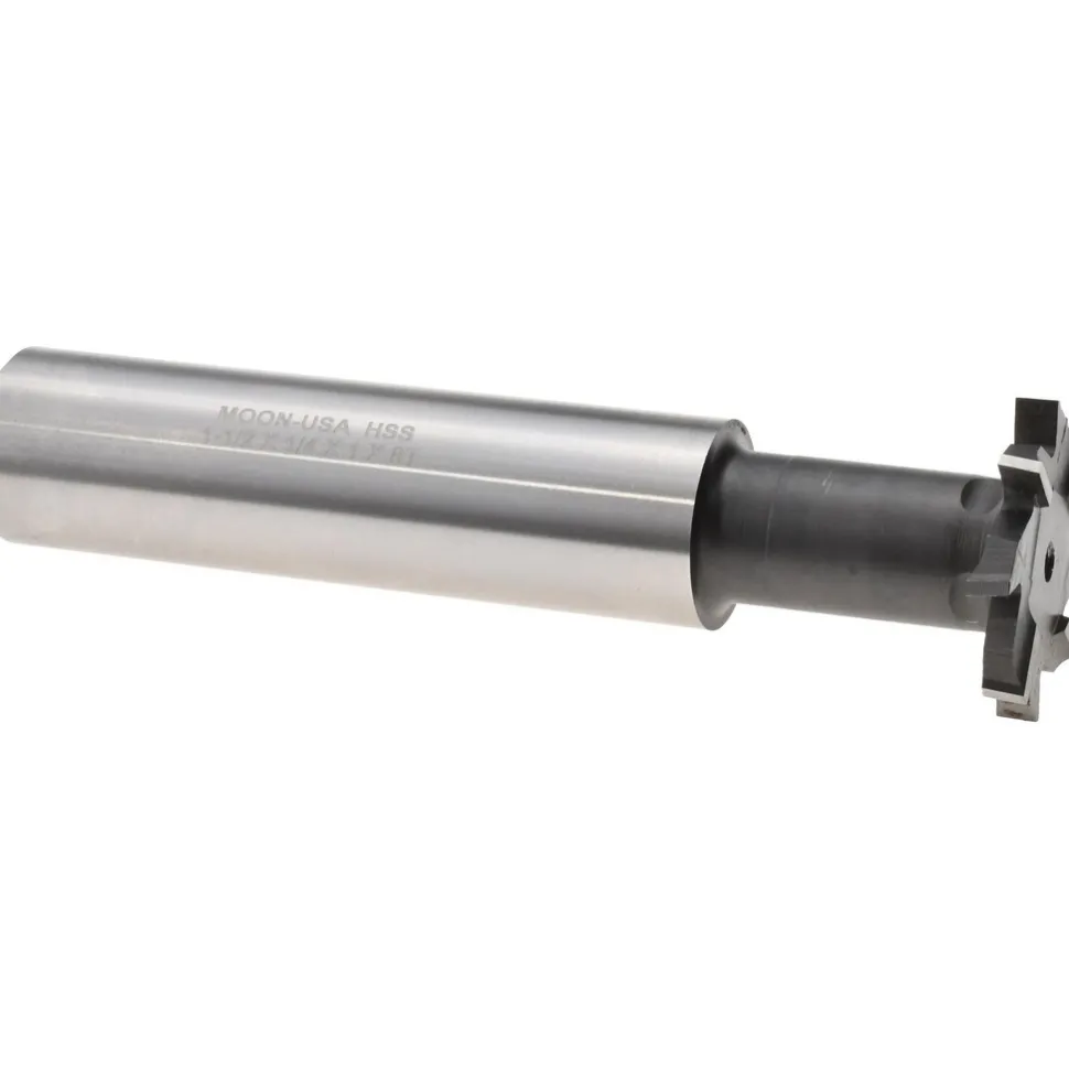 1-1/2" Dia, 1/4" Wide, High Speed Steel T-Slot Cutter