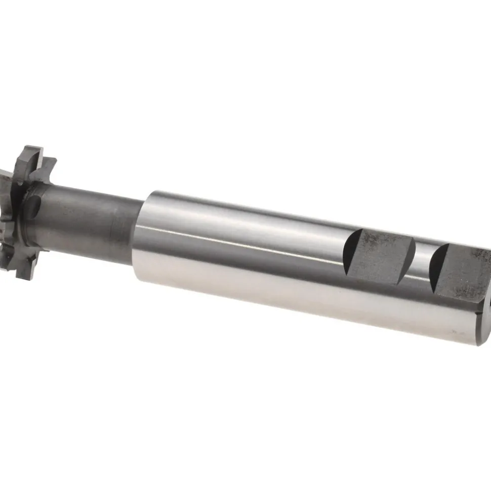 1-1/2" Dia, 1/4" Wide, High Speed Steel T-Slot Cutter