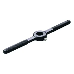 Die Stocks: Material: Steel; Die Shape Compatibility: Hex & Round; Die Outside Diameter Compatibility (Inch): 1