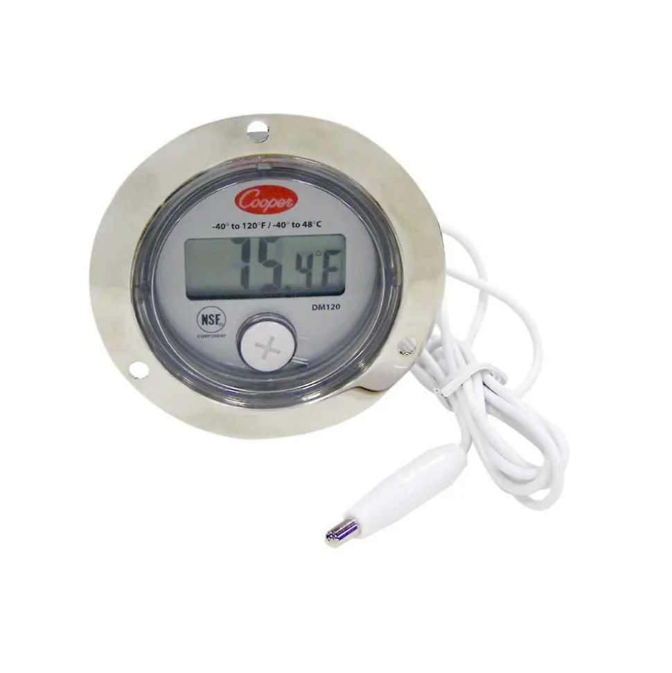 Digital Back Flange Panel Meter: 120 ° F