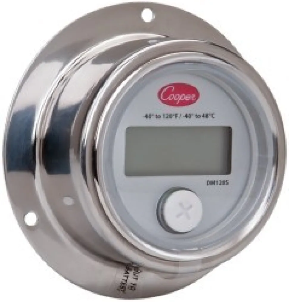 Digital Back Flange Panel Meter: 120 ° F